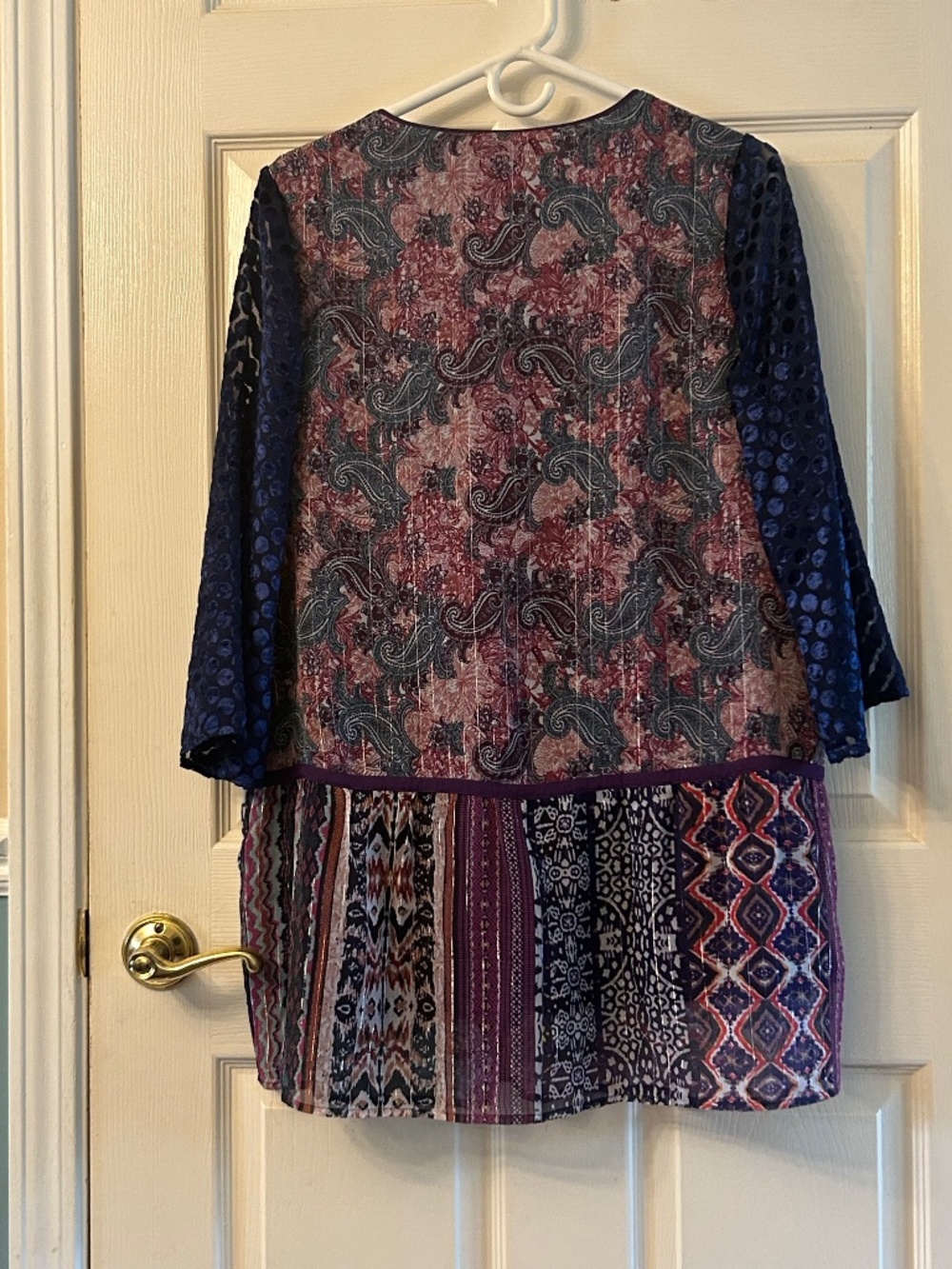 Soft Surroundings Embellished Tunic, Size Petite Med. - Picture 2 of 5